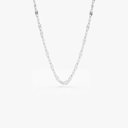 Women's Delicate Lip Chain Necklace